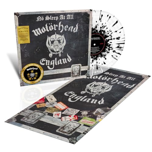 Motörhead - No Sleep At All (50Th Anniversary) [Clear/Black-White Splatter Vinyl] ((Vinyl))