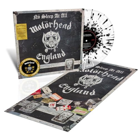 Motörhead - No Sleep At All (50Th Anniversary) [Clear/Black-White Splatter Vinyl] ((Vinyl))
