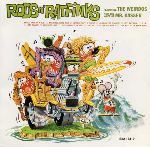 Mr. Gasser & the Weirdos - Rods 'n Ratfinks ((CD))