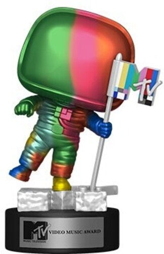 MTV- Moon Person - FUNKO POP! AD ICONS: MTV- Moon Person (Rainbow) (Vinyl Figure) ((Action Figure))