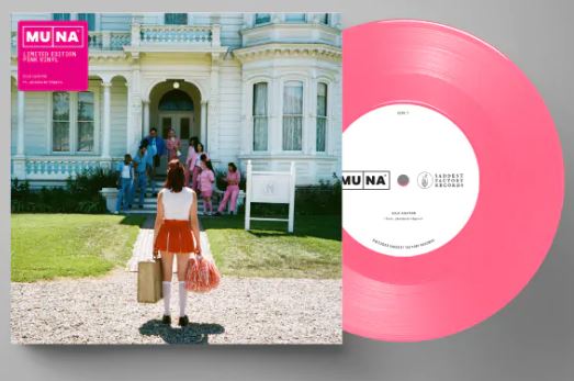 Muna - Silk Chiffon ft. Phoebe Bridgers (Pink 7" Single) ((Vinyl))