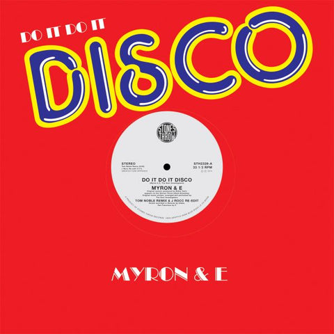 Myron & E - Do It Do It Disco - 12" ((Vinyl))