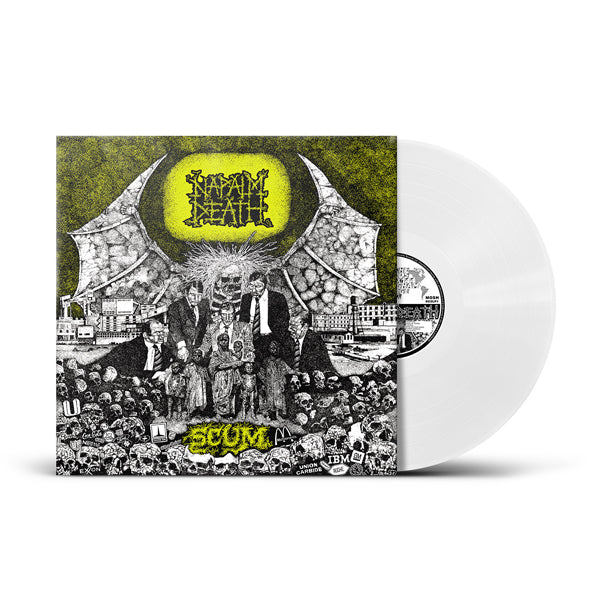 Napalm Death - Scum (Exclusive White Vinyl) ((Vinyl))