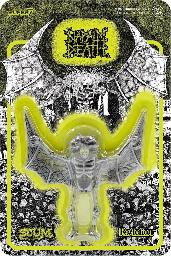 Napalm Death - Super7 Napalm Death Scum Demon (Lime Green) - 3.75" Napalm Death Action Figure ((Action Figure))