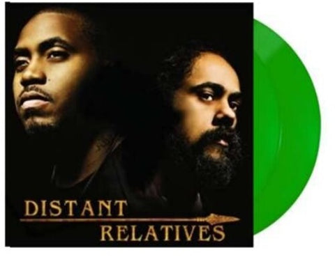 Nas & Damian Marley - Distant Relatives (Colored Vinyl, Green, Gatefold LP Jacket) (2 Lp's) ((Vinyl))