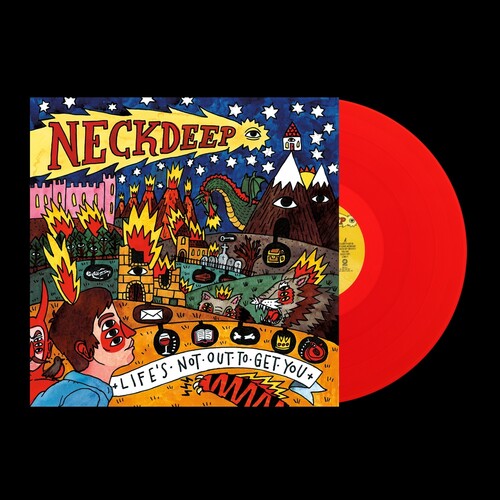 Neck Deep - Life's Not Out to Get You [Explicit Content] (Colored Vinyl, Blood Red) ((Vinyl))