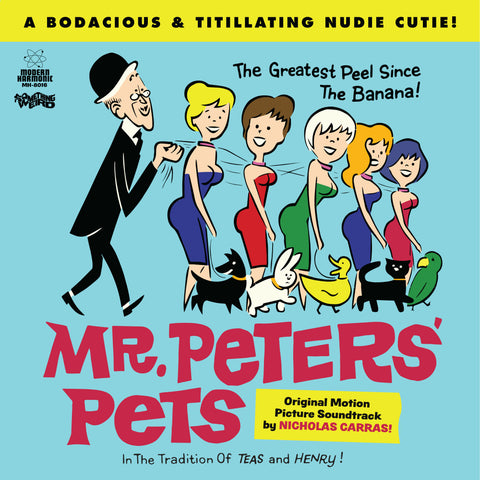 Nicholas Carras - Mr. Peters' Pets Original Motion Picture Soundtrack (YELLOW VINYL WITH DVD) ((Vinyl))