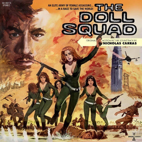 Nicholas Carras - The Doll Squad Original Motion Picture Soundtrack (TRANSPARENT GREEN VINYL) ((Vinyl))