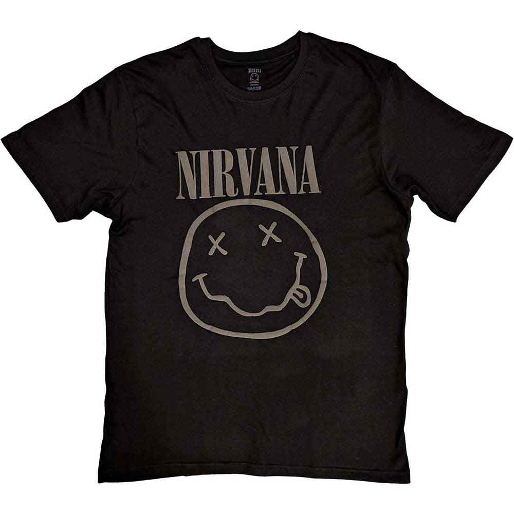 Nirvana - Black Happy Face (()) Black