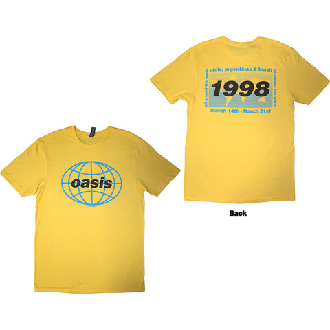 Oasis - 1998 World Tour - South America (()) Yellow