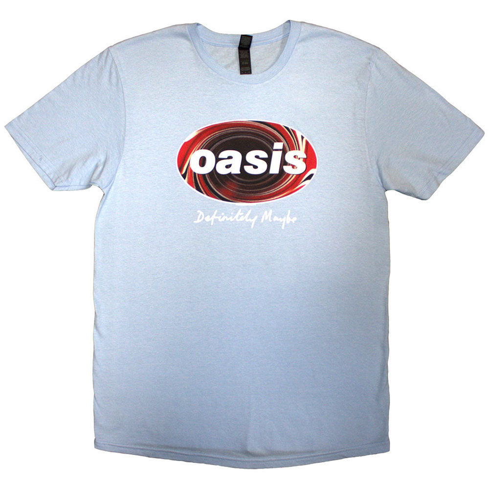 Oasis - Definitely Maybe Union Jack Oval (()) Blue