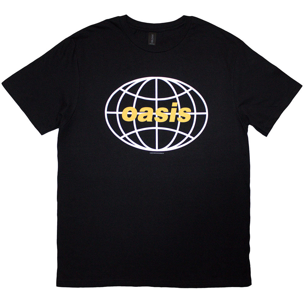 Oasis - Globe Logo (()) Black