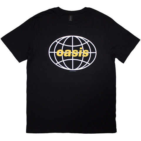 Oasis - Globe Logo (()) Black
