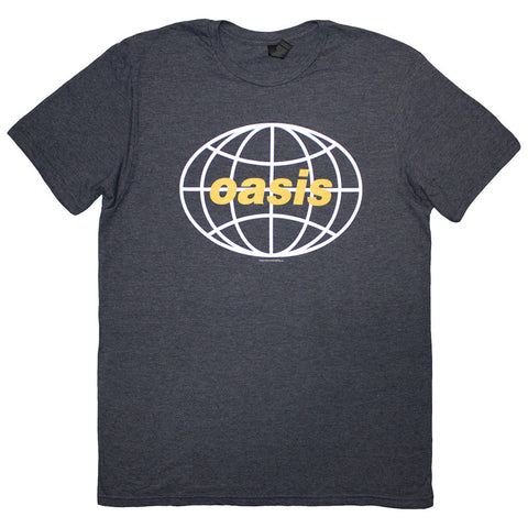 Oasis - Globe Logo (()) Blue