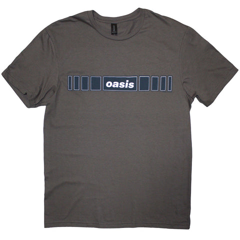 Oasis - Horizontal Bars Logo (()) Grey