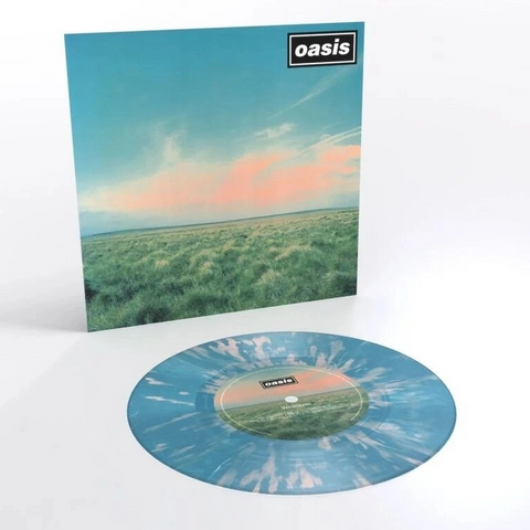 Oasis - Whatever (30th Anniversary) (Limited Edition, Blue & Pink Splatter Colored Vinyl) (7" Single) ((Vinyl))