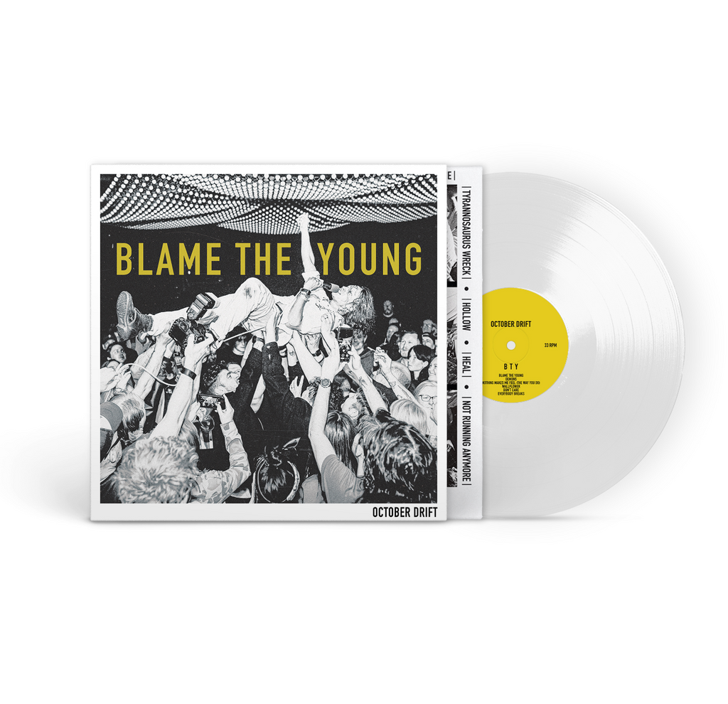 October Drift - Blame The Young (Clear Vinyl, 180 Gram Vinyl) ((Vinyl))