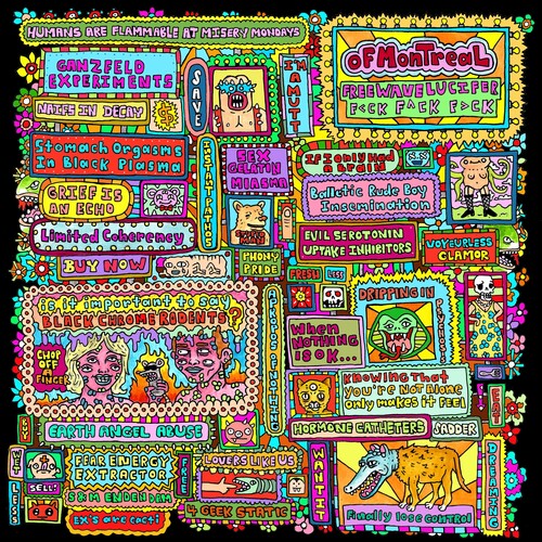 Of Montreal - Freewave Lucifer f-ck f-ck f-ck (Cyan Colored Vinyl, Gatefold LP Jacket) ((Vinyl))