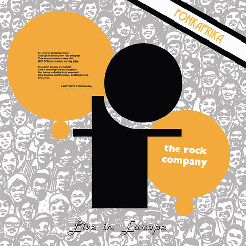 OFO THE ROCK COMPANY - Live In Europe - Fonk Afrika ((Vinyl))