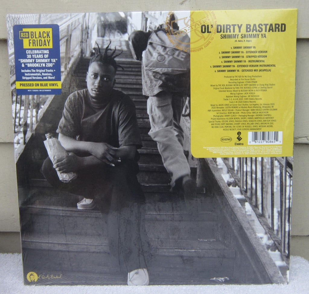 Ol' Dirty Bastard - Shimmy Shimmy Ya / Brooklyn Zoo [12"] [RSD 11.28.25] ((Vinyl))