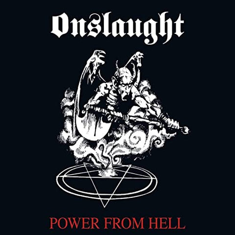 Onslaught - Power From Hell (White W/ Red Splatter Vinyl) ((Vinyl))