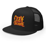 Ozzy Osbourne - Logo Flat Brim Trucker Hat