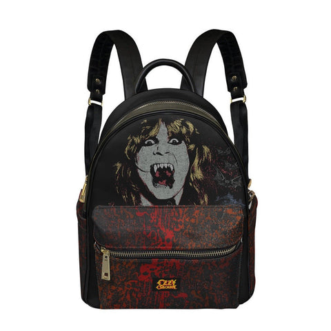 Ozzy Osbourne Mini Backpack- Vegan Leather