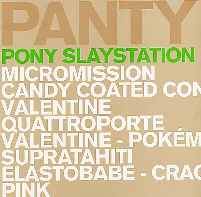 PANTYTEC - Pony Slaystation ((CD))