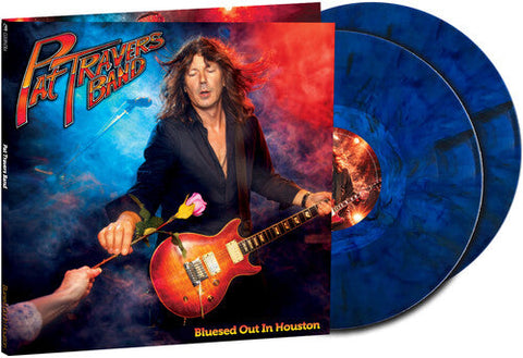 Pat Travers Band - Bluesed Out In Houston [Blue Marble] [2LP] ((Vinyl))