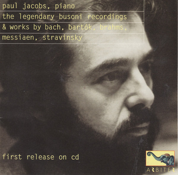 PAUL JACOBS - The Legendary Busoni Recordings ((CD))