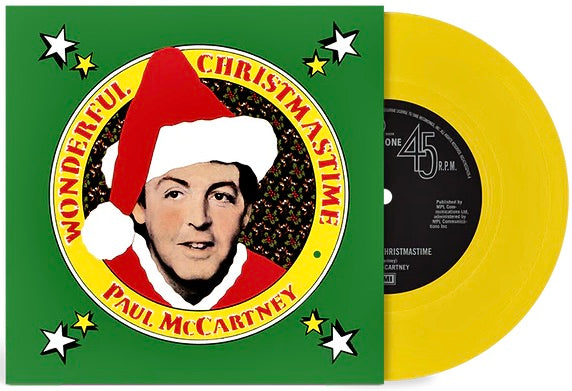 Paul McCartney - Wonderful Christmastime [Canary Yellow 7" Single] ((Vinyl))
