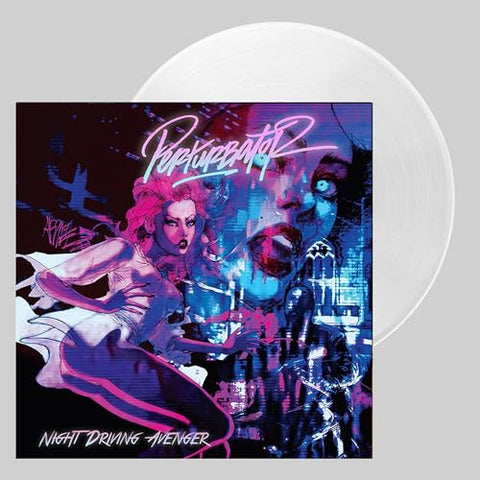 Perturbator - Night Driving Avenger (Frosted Clear Vinyl) ((Vinyl))