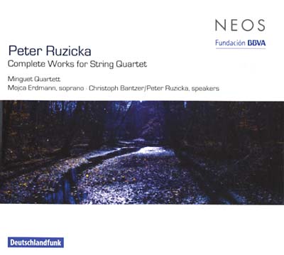 PETER RUZICKA - Complete Works For String Quartet ((CD))