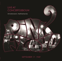 Pink Floyd - Live At Concertgebouw: Amsterdam, Netherlands September 17th, 1969 [Import] ((Vinyl))