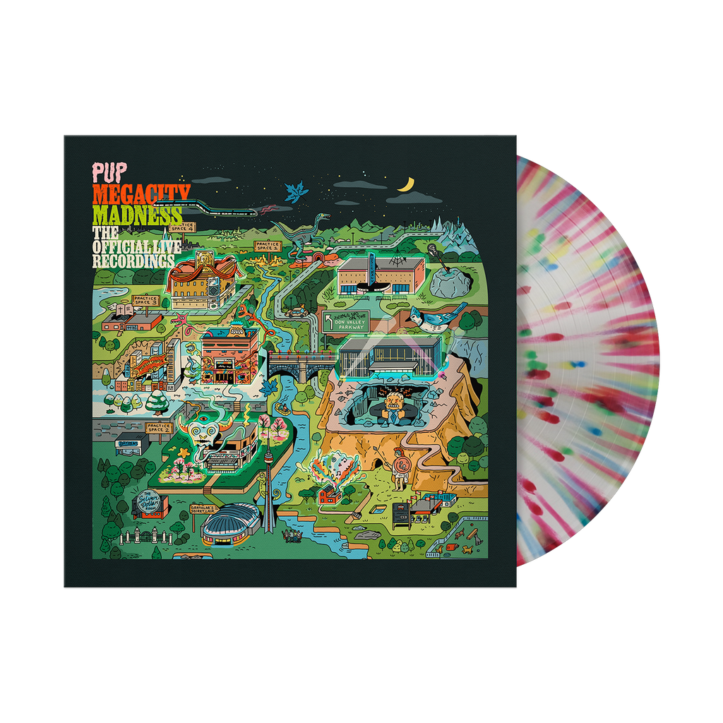 PUP - Megacity Madness (The Official Live Recordings) [Multicolor Splatter LP] ((Vinyl))