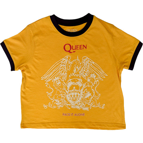 Queen - Face It Alone Crest (()) Yellow