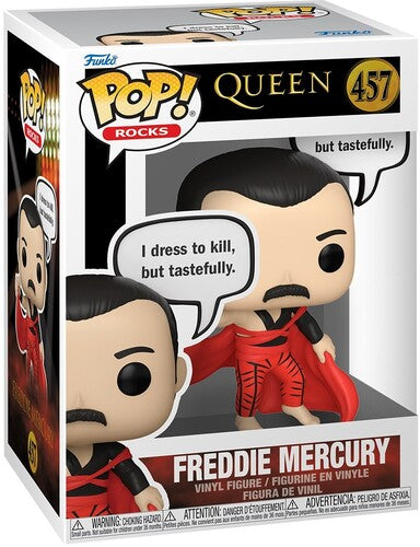 Queen - Funko POP! Sayings: Freddie Mercury (Vinyl Figure, Collectible) ((Action Figure))