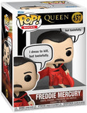 Queen - Funko POP! Sayings: Freddie Mercury (Vinyl Figure, Collectible) ((Action Figure))