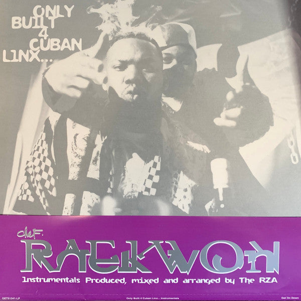 Raekwon - Only Built 4 Cuban Linx... Instrumentals (Purple-In-Clear Splatter Colored Vinyl) (2 Lp's) ((Vinyl))