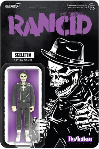 Rancid - Super7 - Rancid - ReAction Figures Wv5 - Skeletim (Time Bomb) (Collectible, Action Figure) ((Action Figure))