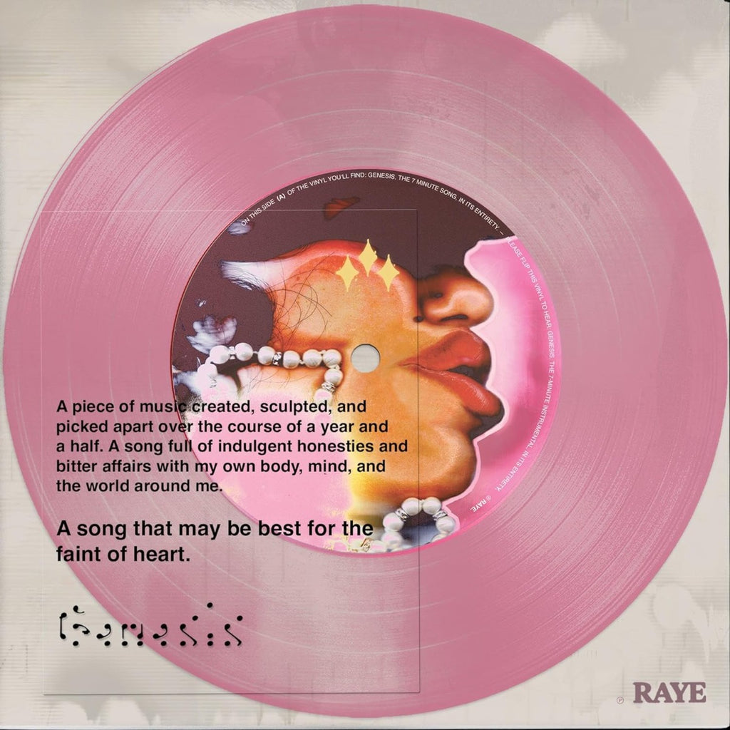 Raye - Genesis (Translucent Baby Pink Vinyl, 7" Single) ((Vinyl))