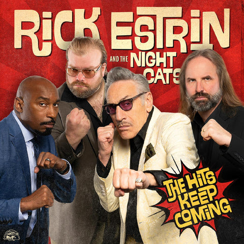 Rick & The Nightcats Estrin - The Hits Keep Coming (TRANSLUCENT RED VINYL) ((Vinyl))