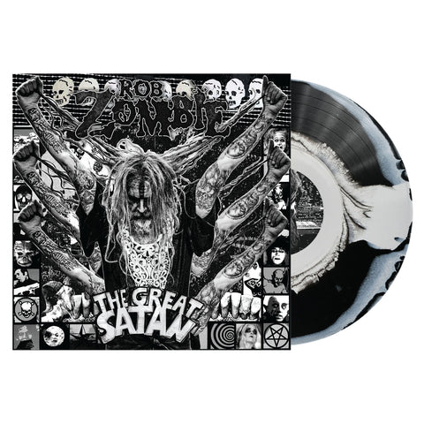 Rob Zombie - The Great Satan [Indie Exclusive Black White Swirl Vinyl] ((Vinyl))