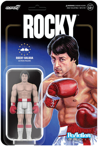 Rocky - Super7 - Rocky - ReAction Wave 2 - Rocky (Boxing) (Collectible, Figure, Action Figure) ((Action Figure))