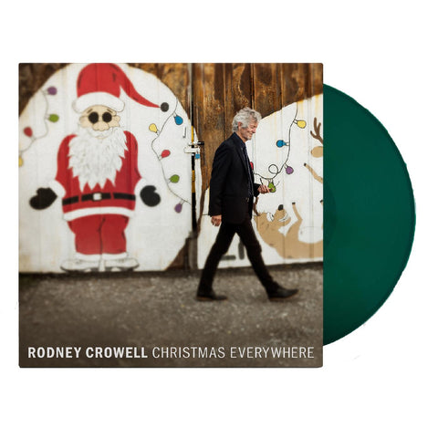 Rodney Crowell - Christmas Everywhere ("CHRISTMAS TREE" GREEN VINYL) ((Country))