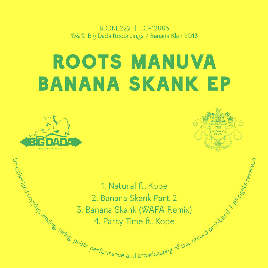 Roots Manuva - Banana Skank - 12" ((Vinyl))