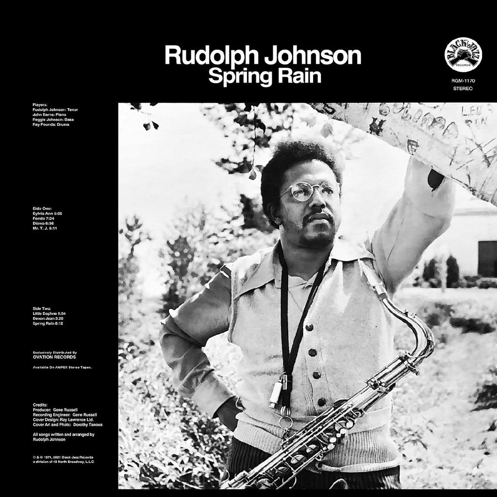 Rudolph Johnson - Spring Rain (Limited, Remastered) [Blue with Black Swirl Vinyl] ((Vinyl))