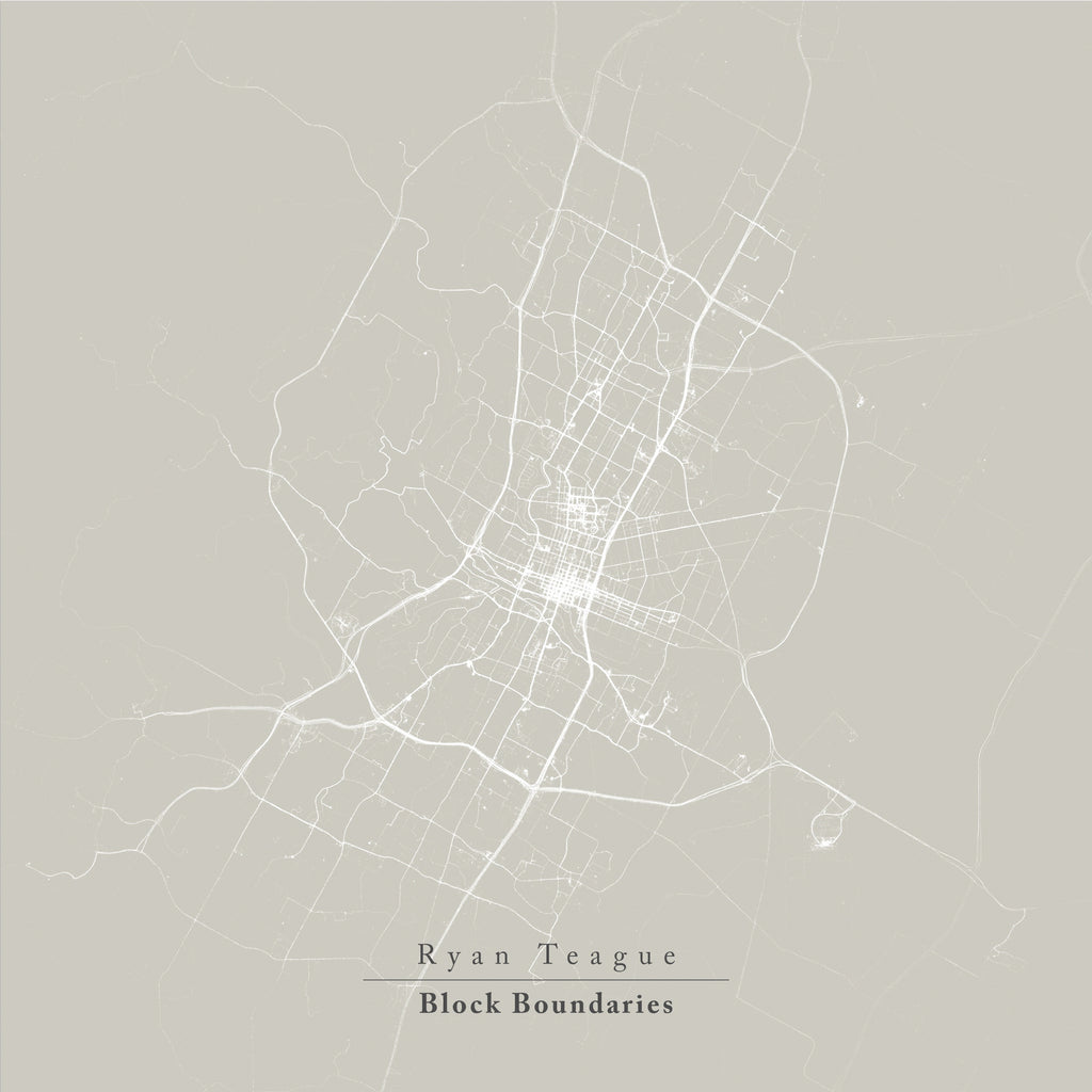 Ryan Teague - Block Boundaries ((Vinyl))
