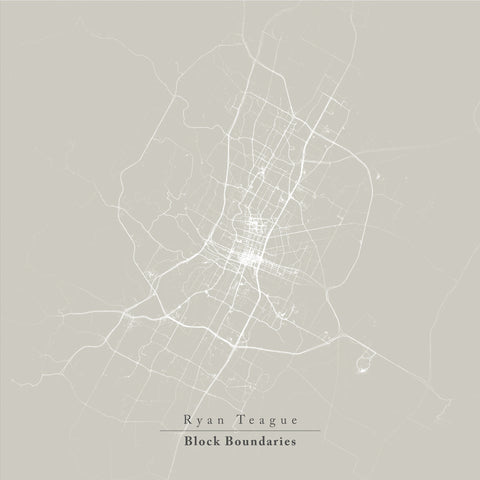 Ryan Teague - Block Boundaries ((Vinyl))