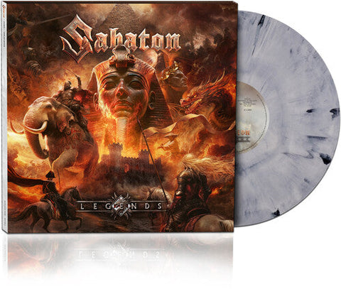 Sabaton - Legends (Templars Edition) (Indie Exclusive, 180 Gram White Marble Colored Vinyl, Poster) ((Vinyl))
